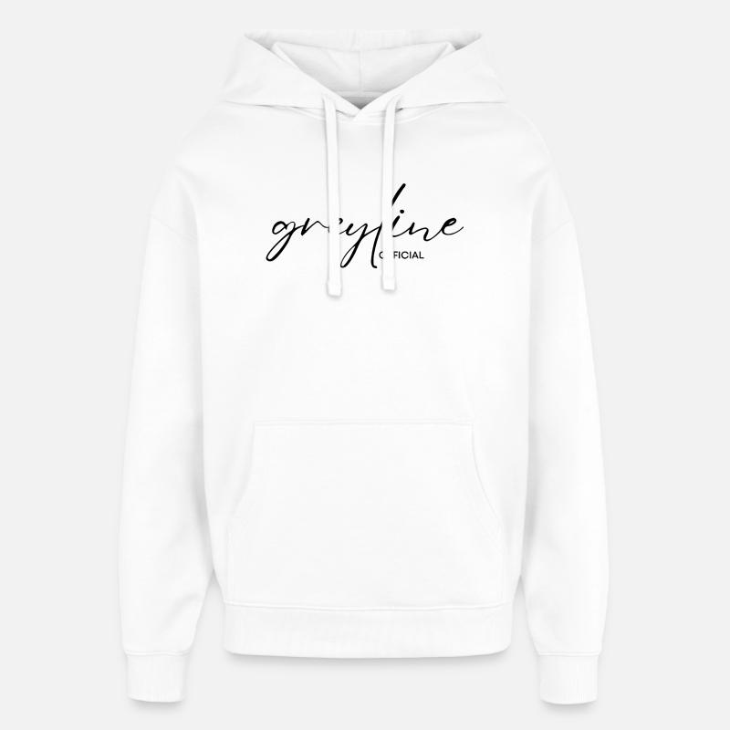 Greyline Officiel - Sweat à capuche unisexe Stanley/Stella Oversized - blanc