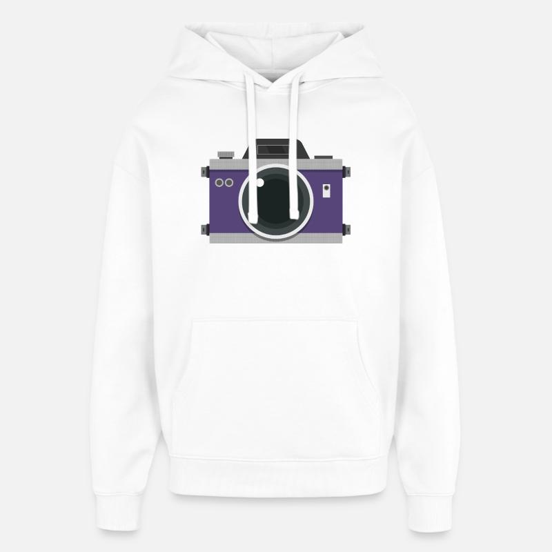 chambre - Sweat à capuche unisexe Stanley/Stella Oversized - blanc