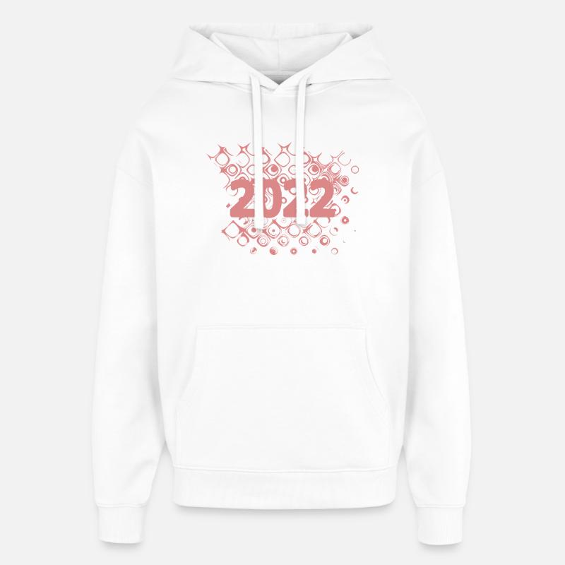 2022 - Sweat à capuche unisexe Stanley/Stella Oversized - blanc