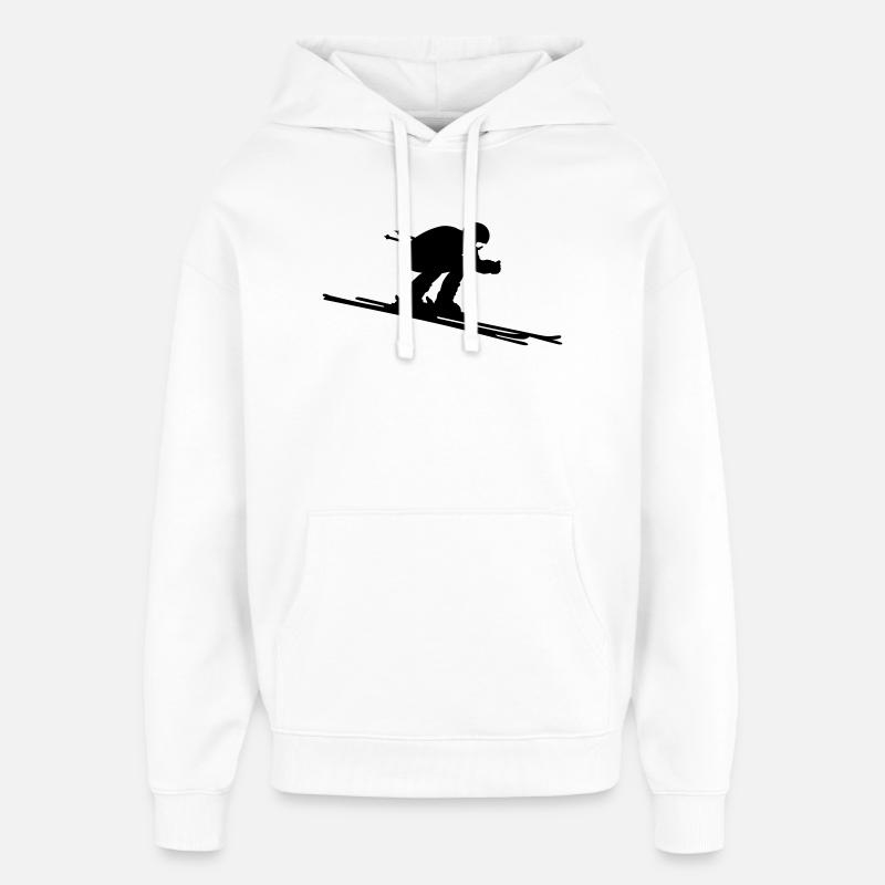 Ski - Sweat à capuche unisexe Stanley/Stella Oversized - blanc