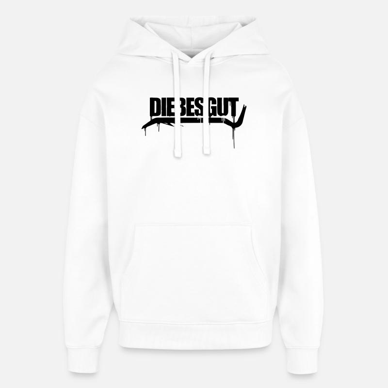 GRAFFITI - Sweat à capuche unisexe Stanley/Stella Oversized - blanc