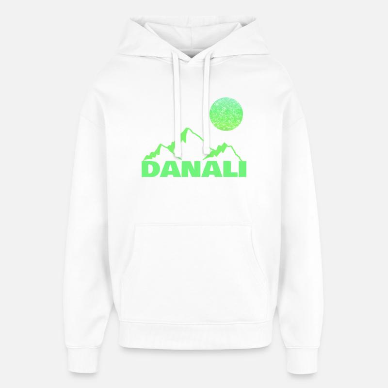 Cadeau pour Danali - Sweat à capuche unisexe Stanley/Stella Oversized - blanc