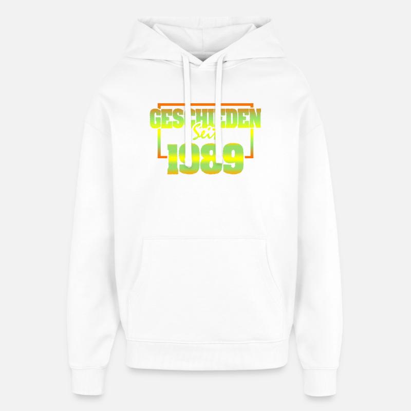 1989 - Sweat à capuche unisexe Stanley/Stella Oversized - blanc