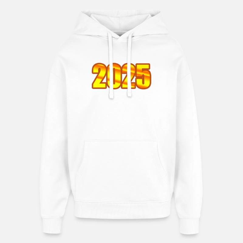 2025 - Sweat à capuche unisexe Stanley/Stella Oversized - blanc