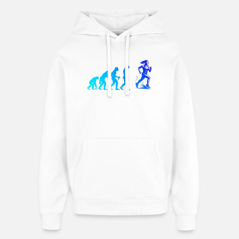 Déclaration directe - Sweat à capuche unisexe Stanley/Stella Oversized - blanc