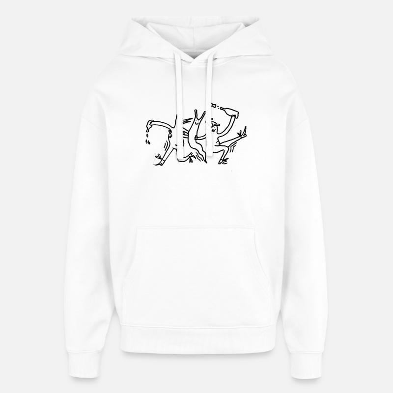 Vendredi - Sweat à capuche unisexe Stanley/Stella Oversized - blanc