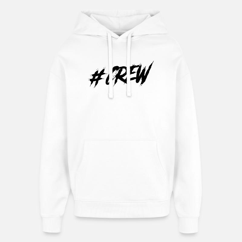 équipage - Sweat à capuche unisexe Stanley/Stella Oversized - blanc