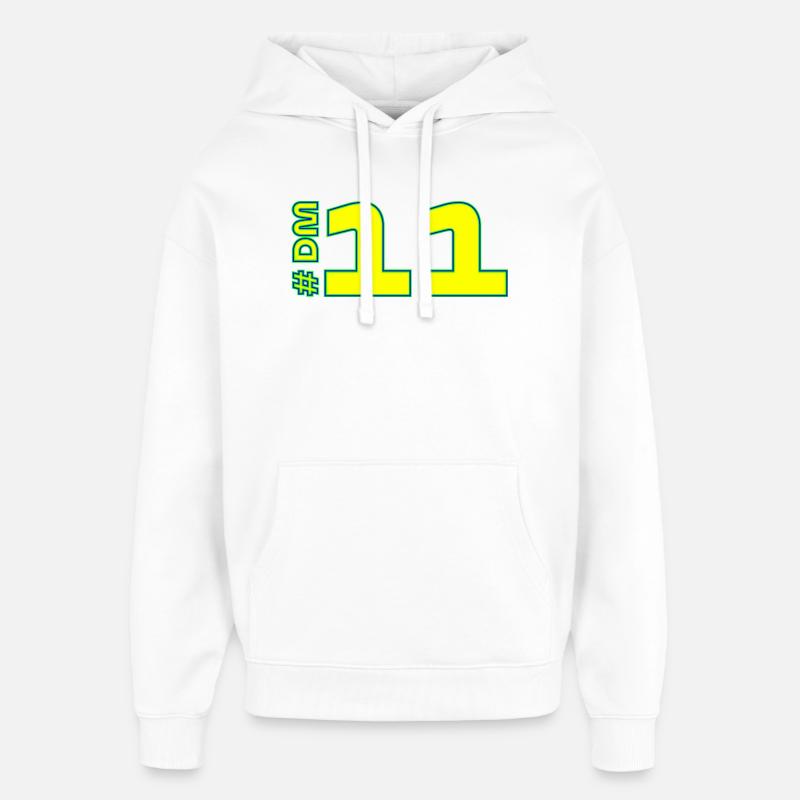 -DM11-2026 - Sweat à capuche unisexe Stanley/Stella Oversized - blanc