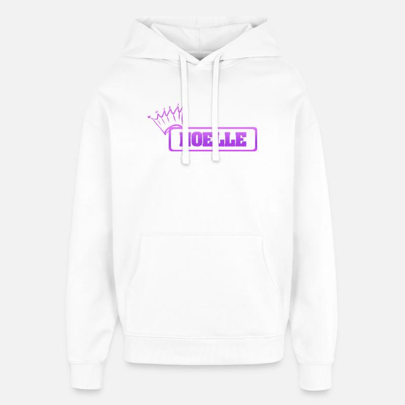 Cadeau pour Noelle - Sweat à capuche unisexe Stanley/Stella Oversized - blanc