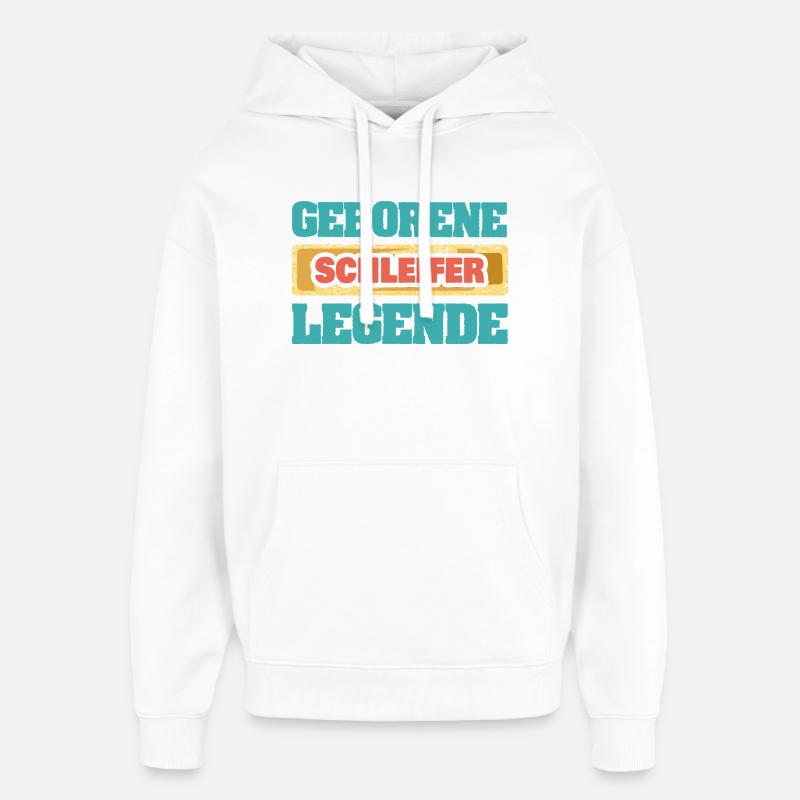Legende Schleifer - Oversized Unisex Hoodie von Stanley/Stella - Weiß
