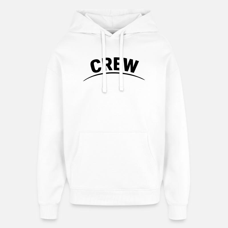 équipage - Sweat à capuche unisexe Stanley/Stella Oversized - blanc