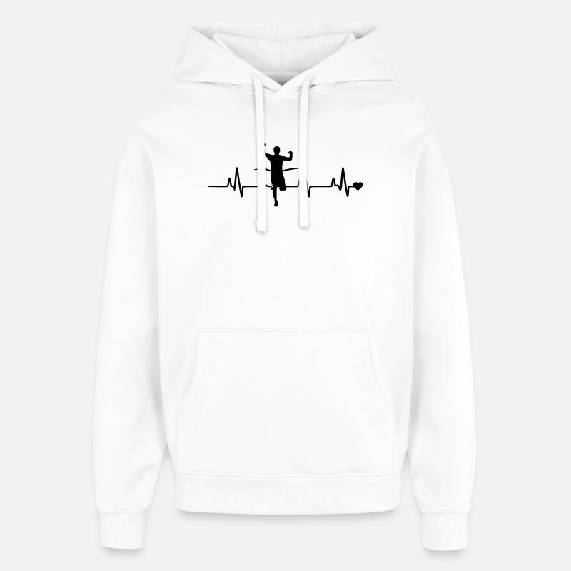 évêque - Sweat à capuche unisexe Stanley/Stella Oversized - blanc