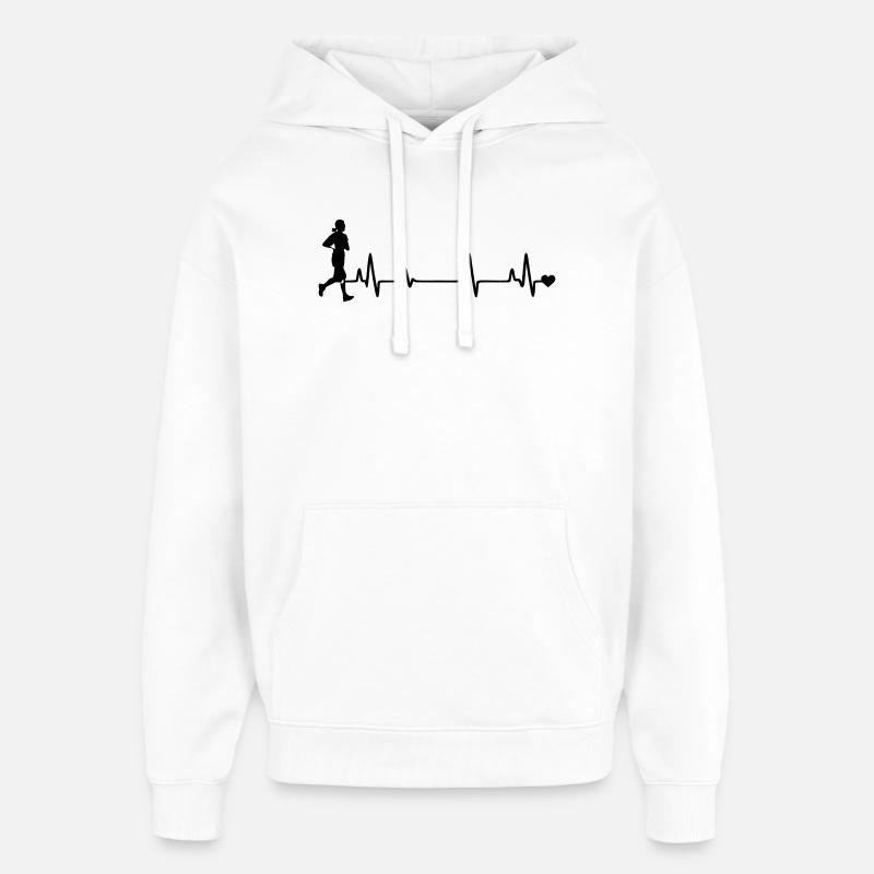 Joggeur - Sweat à capuche unisexe Stanley/Stella Oversized - blanc