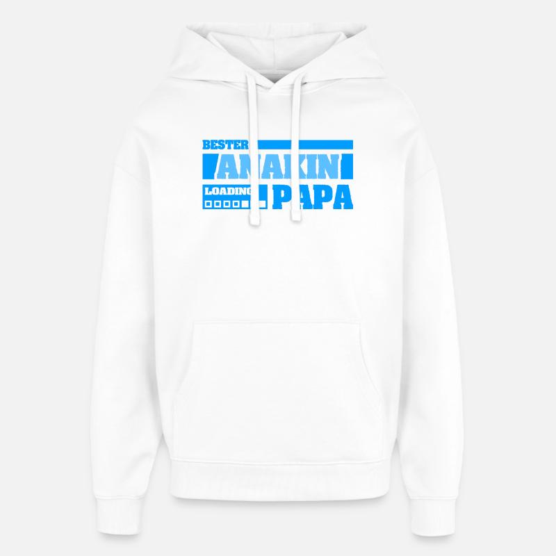 Anakin - Sweat à capuche unisexe Stanley/Stella Oversized - blanc