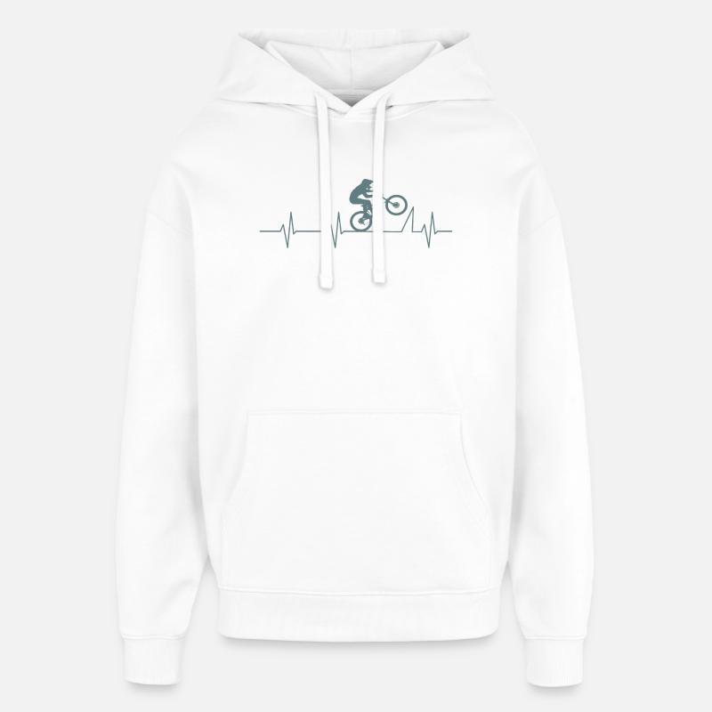 W9061 - Sweat à capuche unisexe Stanley/Stella Oversized - blanc