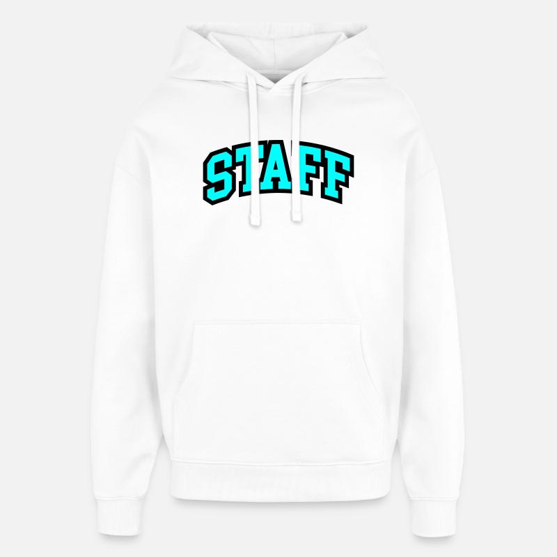 Ansattbrev - Stanley/Stella Oversized Hettegenser unisex - hvit
