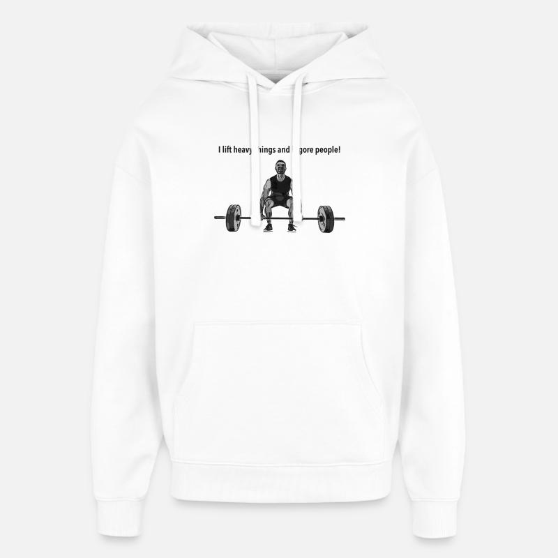Vectorization_36 - Oversized Unisex Hoodie von Stanley/Stella - Weiß