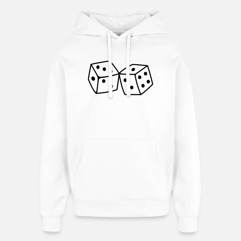 Cube - Sweat à capuche unisexe Stanley/Stella Oversized - blanc