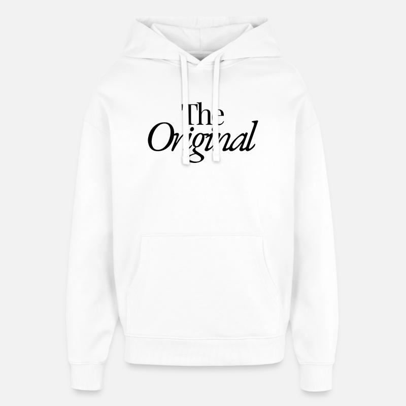 L’Original - Sweat à capuche unisexe Stanley/Stella Oversized - blanc