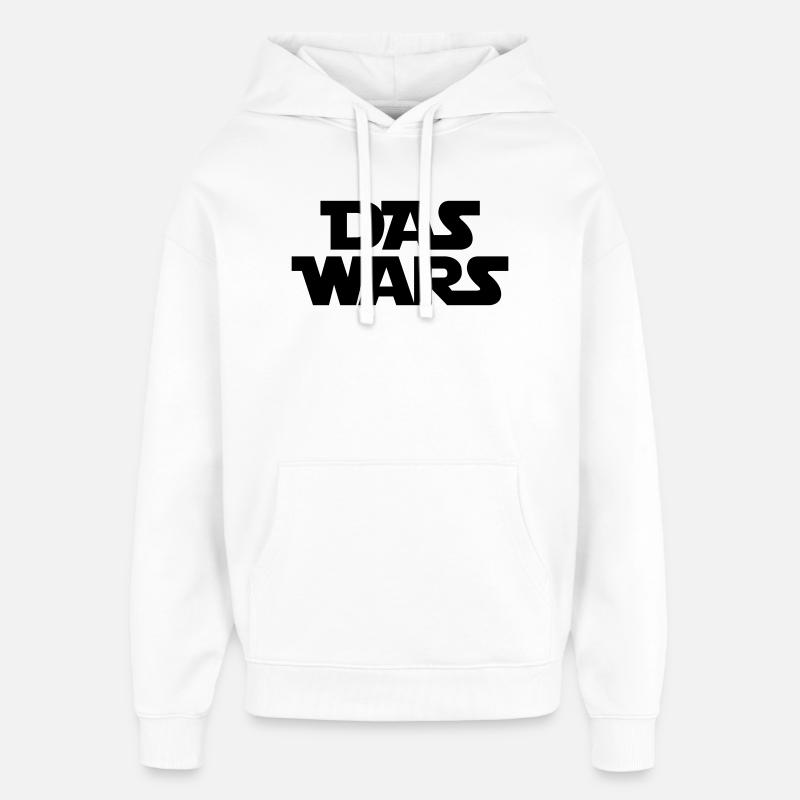 Voilà - Sweat à capuche unisexe Stanley/Stella Oversized - blanc