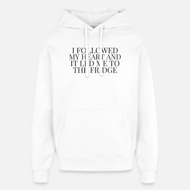 Chemise de nerd du vin - Sweat à capuche unisexe Stanley/Stella Oversized - blanc