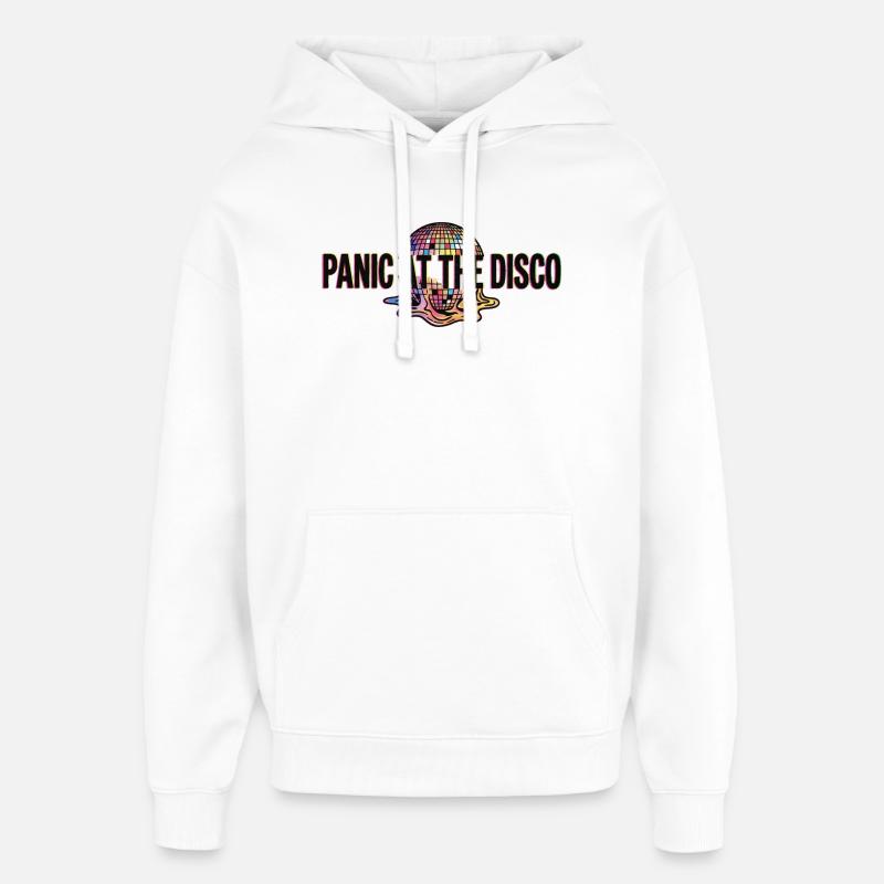 panic-at-the-disco - Oversized Unisex Hoodie by Stanley/Stella - white