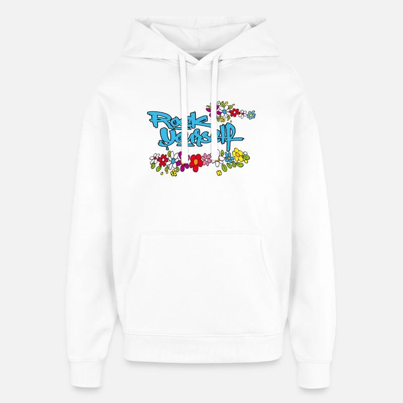 Balancez-vous - Sweat à capuche unisexe Stanley/Stella Oversized - blanc