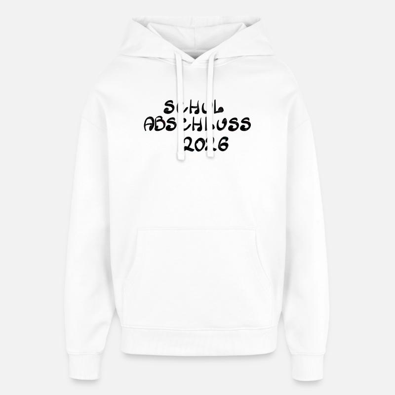 Schulabschluss 2026 - Oversized Unisex Hoodie von Stanley/Stella - Weiß