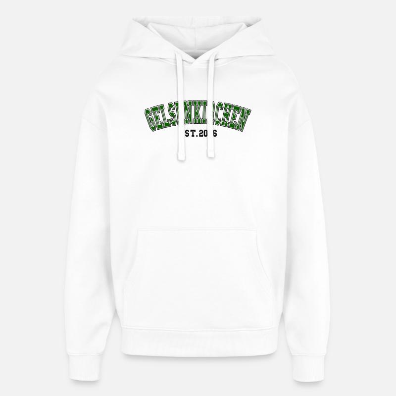 Gelsenkirchen Est. 2006 - Oversized Unisex Hoodie by Stanley/Stella - white