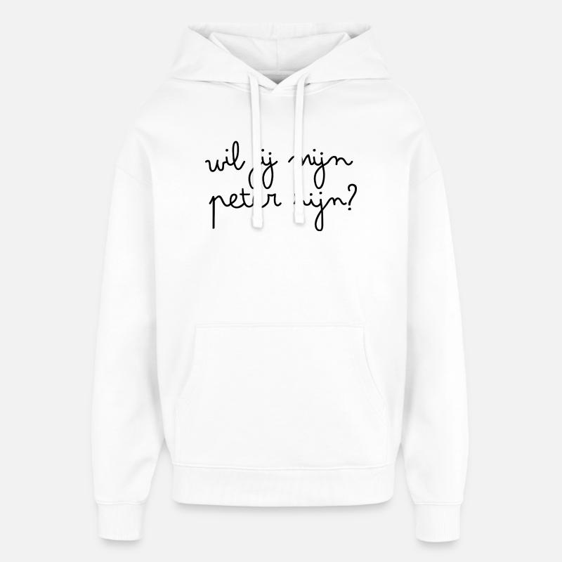 Veux-tu être mon parrain ? - Sweat à capuche unisexe Stanley/Stella Oversized - blanc