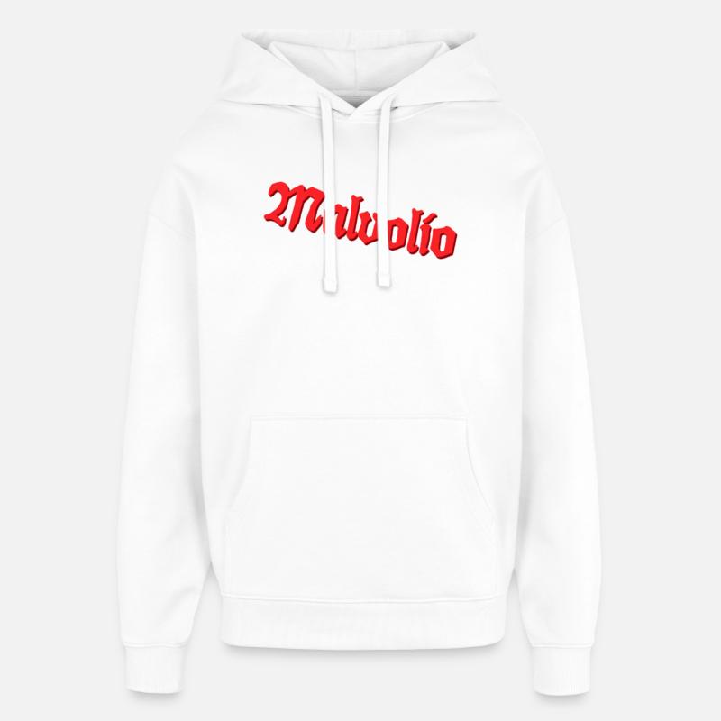 Malvolio - Sweat à capuche unisexe Stanley/Stella Oversized - blanc