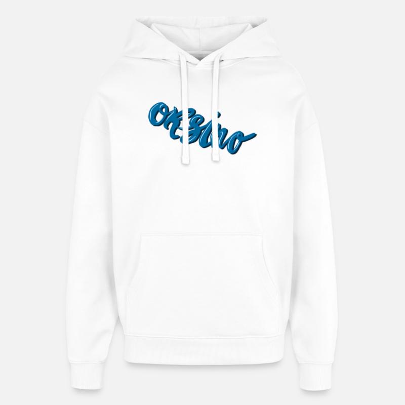 Orsino - Sweat à capuche unisexe Stanley/Stella Oversized - blanc
