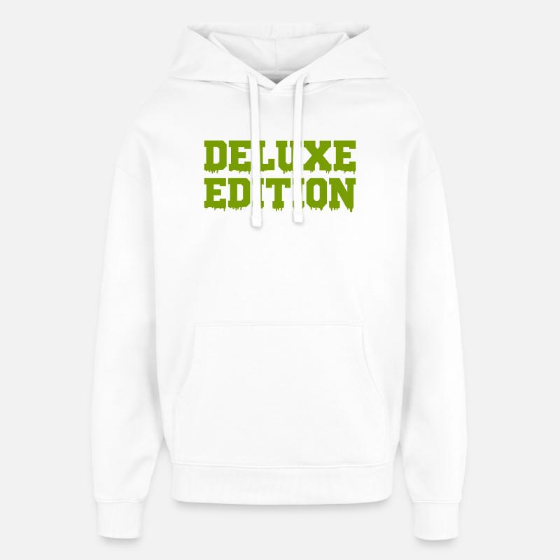 deluxe_edition - Sweat à capuche unisexe Stanley/Stella Oversized - blanc