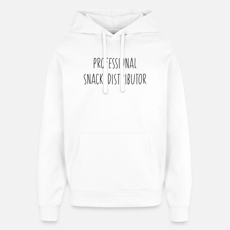 Le monde de maman - Sweat à capuche unisexe Stanley/Stella Oversized - blanc