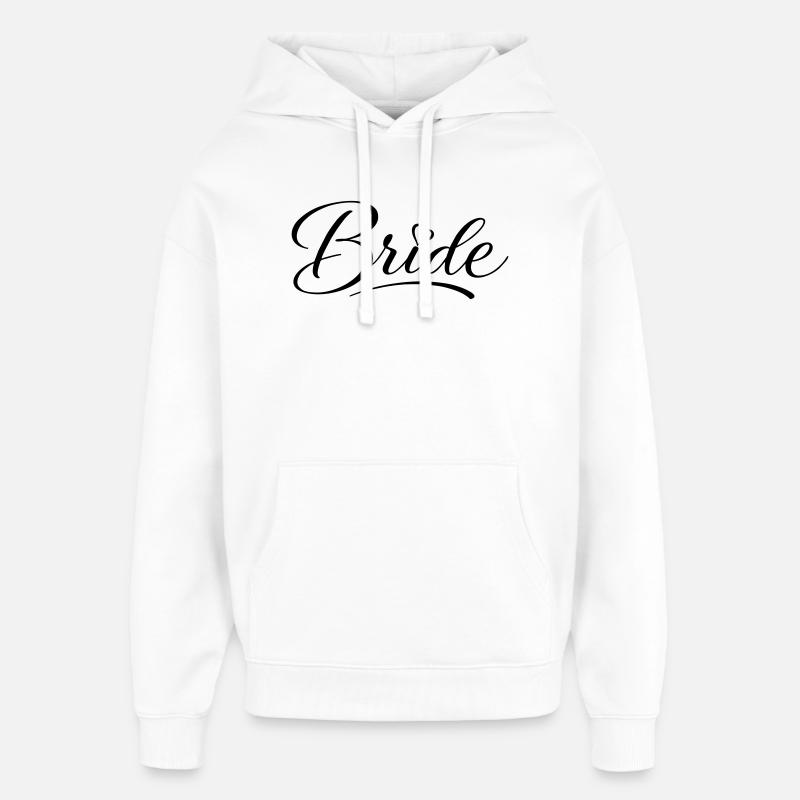 Bride - Oversized Unisex Hoodie von Stanley/Stella - Weiß