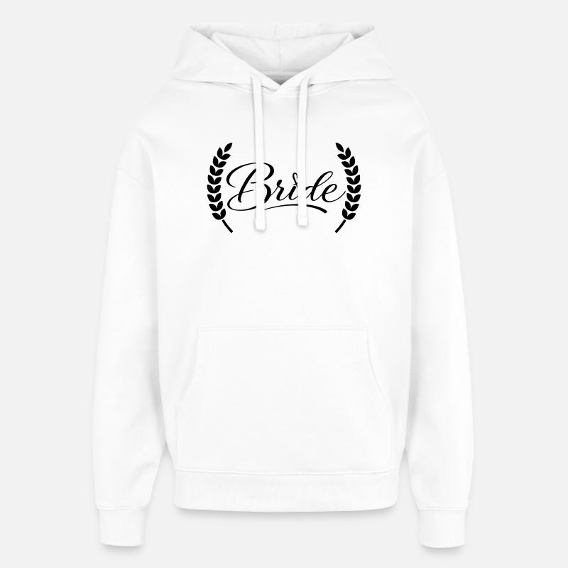 Mariée - Sweat à capuche unisexe Stanley/Stella Oversized - blanc