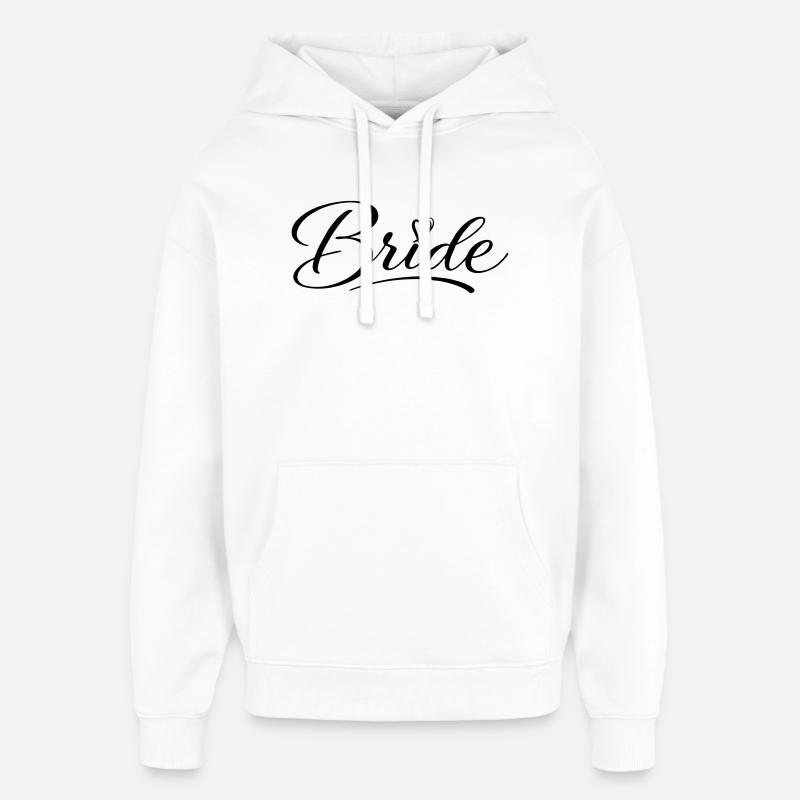 Mariée - Sweat à capuche unisexe Stanley/Stella Oversized - blanc