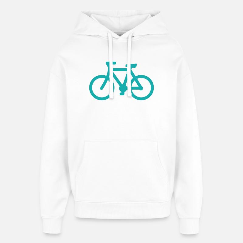 Cycle - Sweat à capuche unisexe Stanley/Stella Oversized - blanc