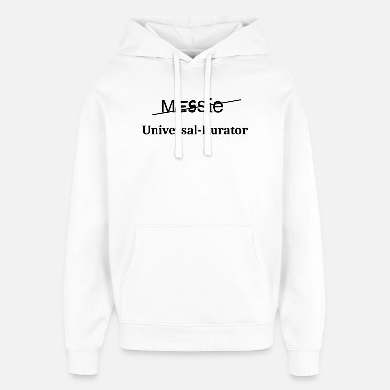 Messie - Sweat à capuche unisexe Stanley/Stella Oversized - blanc