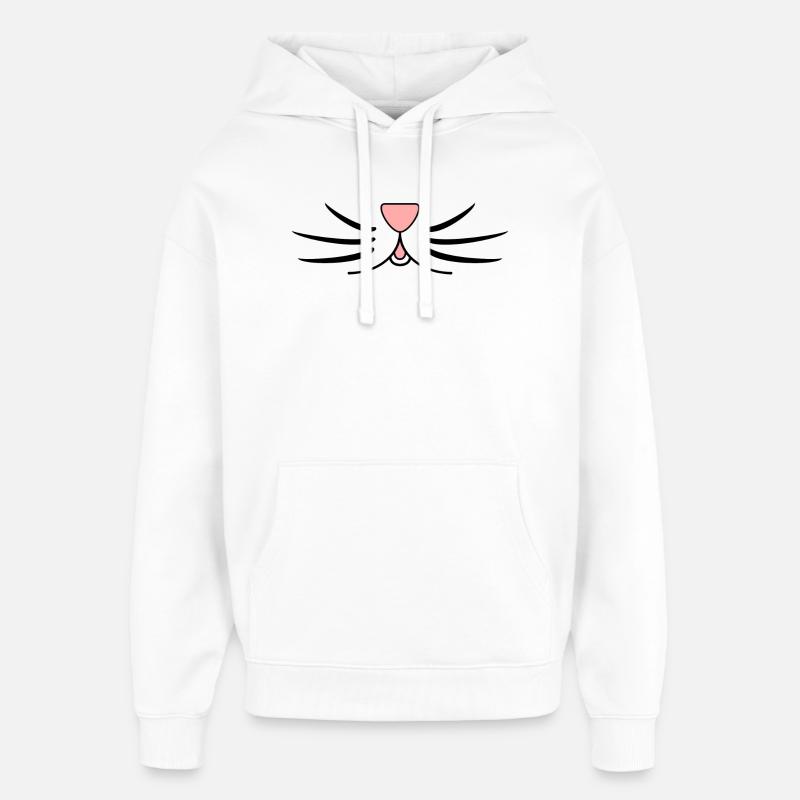 HUMOUR. CITATION. MESSAGE. RETRAITE. ANNIVERSAIRE. - Sweat à capuche unisexe Stanley/Stella Oversized - blanc