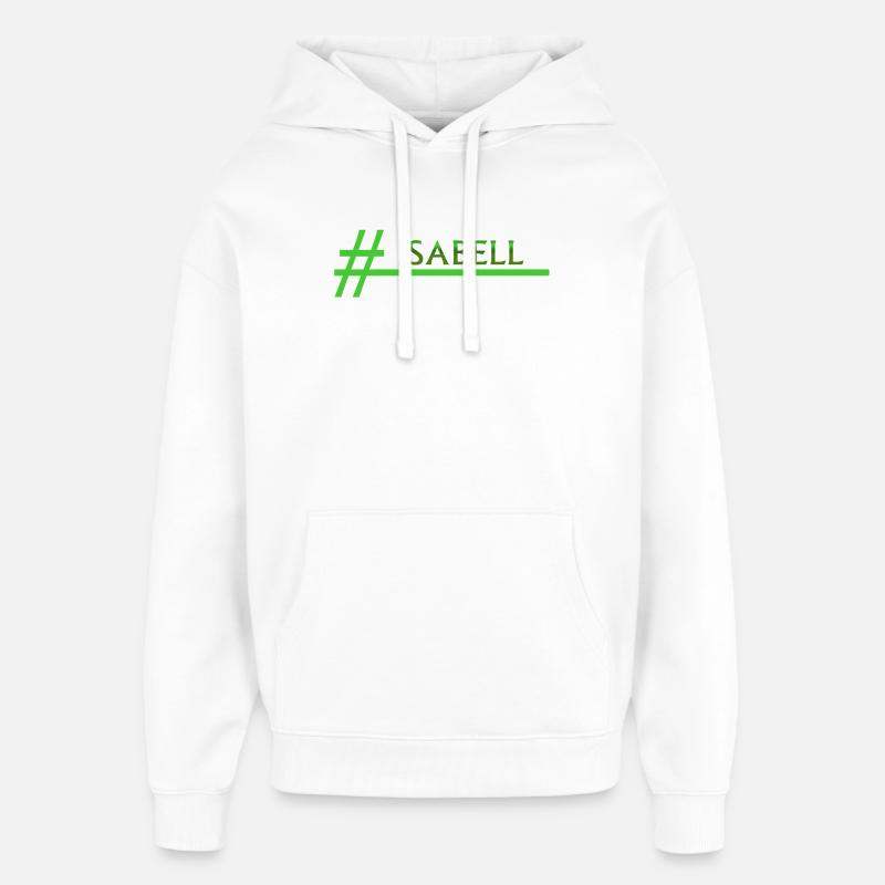 Isabelle - Sweat à capuche unisexe Stanley/Stella Oversized - blanc