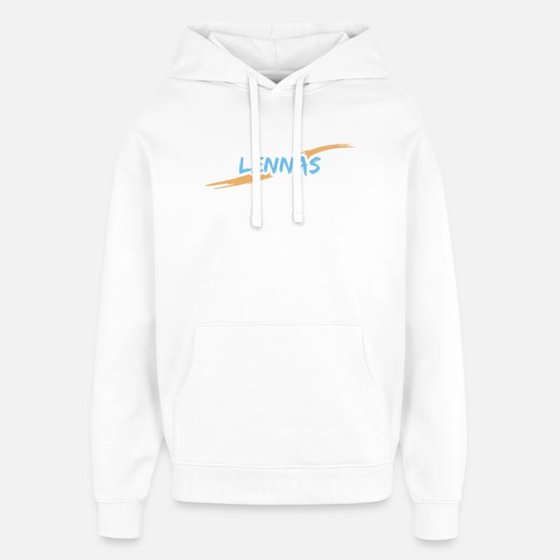 Lennas Lennas - Sweat à capuche unisexe Stanley/Stella Oversized - blanc
