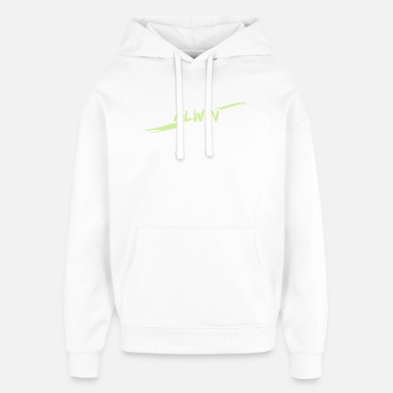 Gift Alwin - Sweat à capuche unisexe Stanley/Stella Oversized - blanc