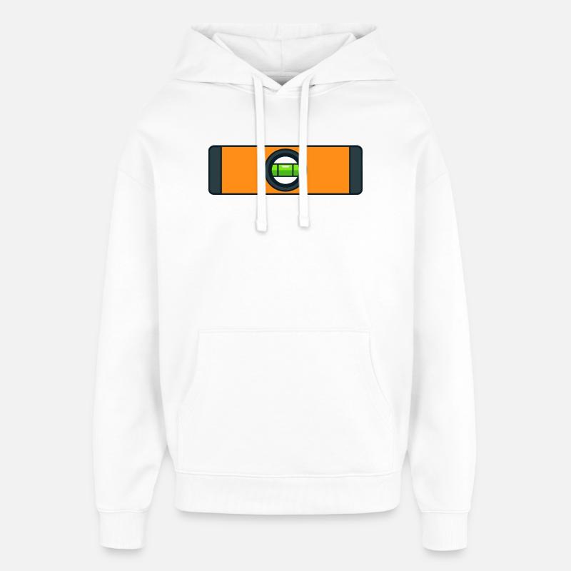 Waterpas - Sweat à capuche unisexe Stanley/Stella Oversized - blanc