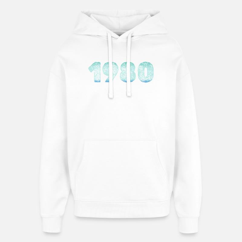 Conception comme - Sweat à capuche unisexe Stanley/Stella Oversized - blanc