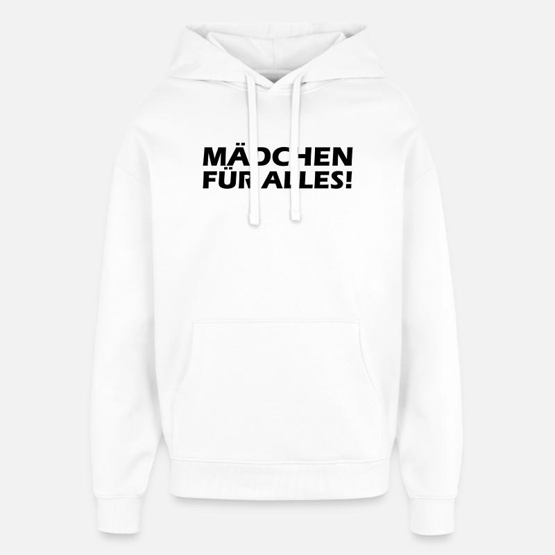 Gofer - Sweat à capuche unisexe Stanley/Stella Oversized - blanc