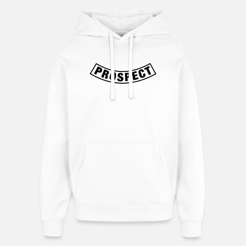 Prospect Batch - Sweat à capuche unisexe Stanley/Stella Oversized - blanc