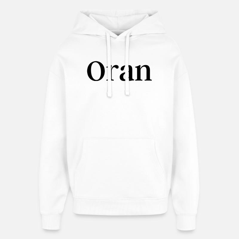 Oran - Sweat à capuche unisexe Stanley/Stella Oversized - blanc