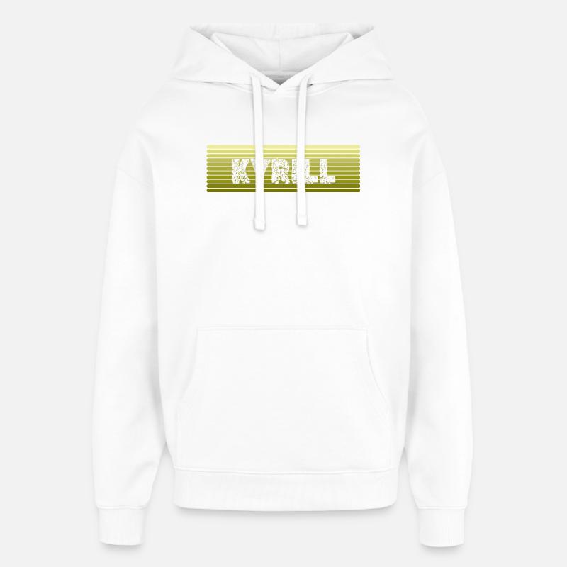 Kirill Kirill - Sweat à capuche unisexe Stanley/Stella Oversized - blanc