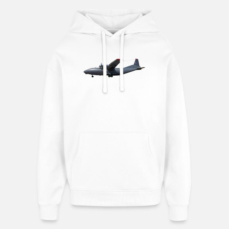 L’An-12 - Sweat à capuche unisexe Stanley/Stella Oversized - blanc